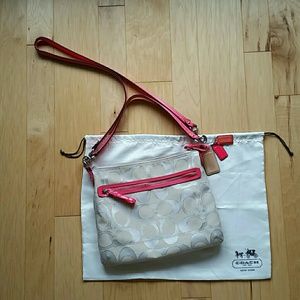 Cross-body Coach purse